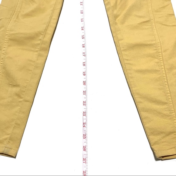 FC Jeans Yellow Skin Tight Size 2 - Picture 9 of 10
